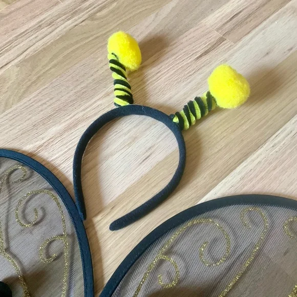 Fun of a Kind Bee Tutu Costume, Sz 5T and Sz 3T - Picture 7 of 12